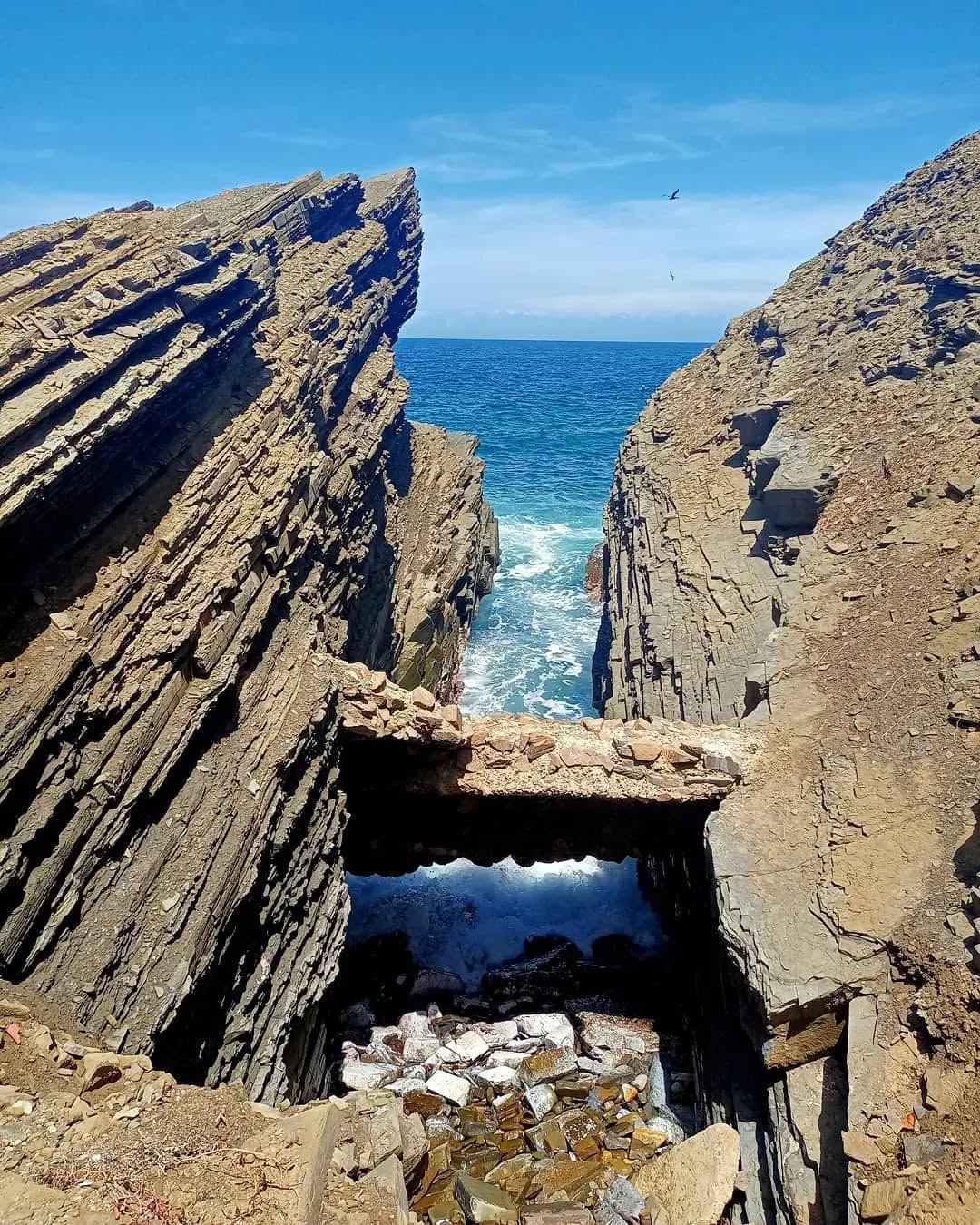 Cueva del Bufón en Punta Ballena